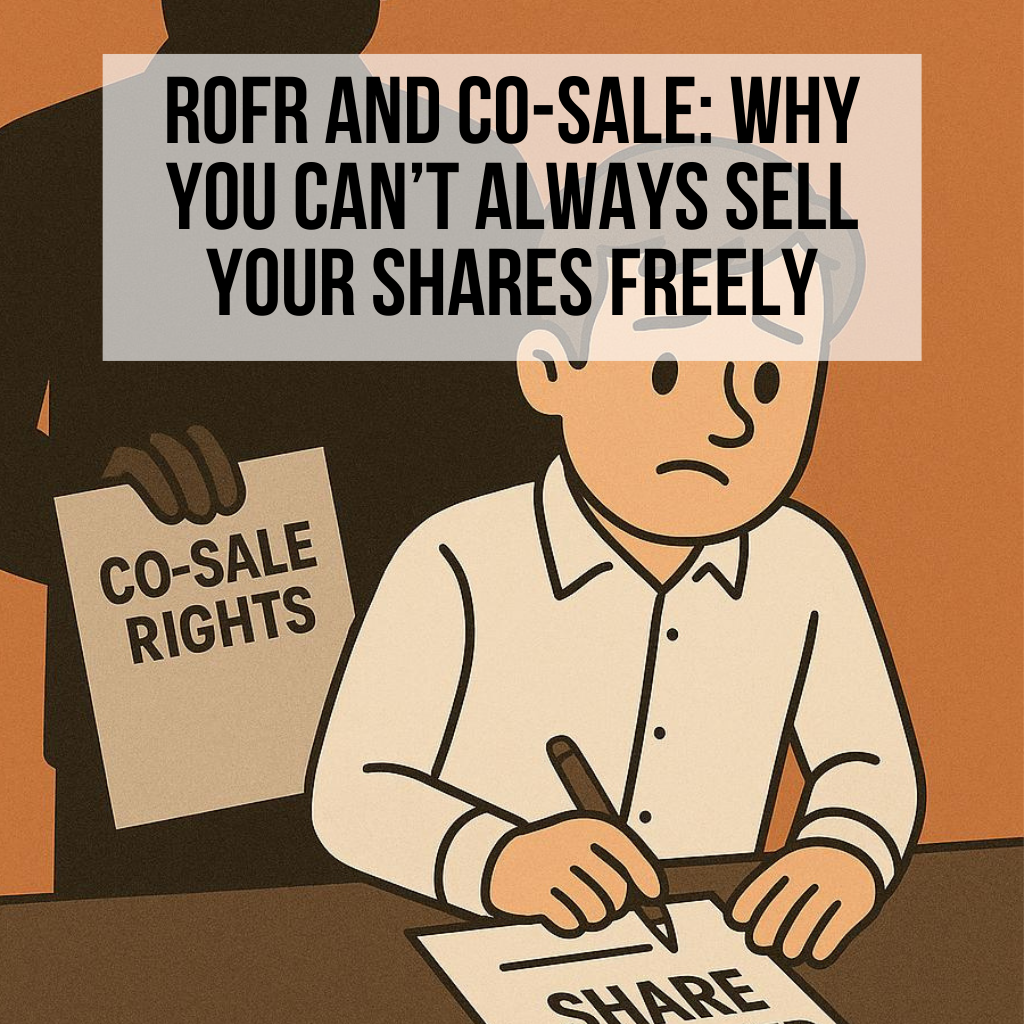ROFR & Co-Sale: Control Over Cap Table