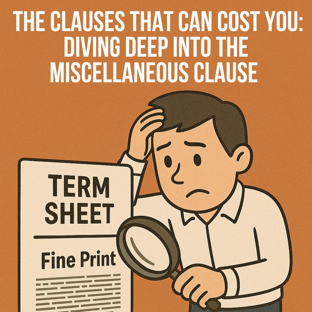 Miscellaneous Terms: The Fine Print That Bites