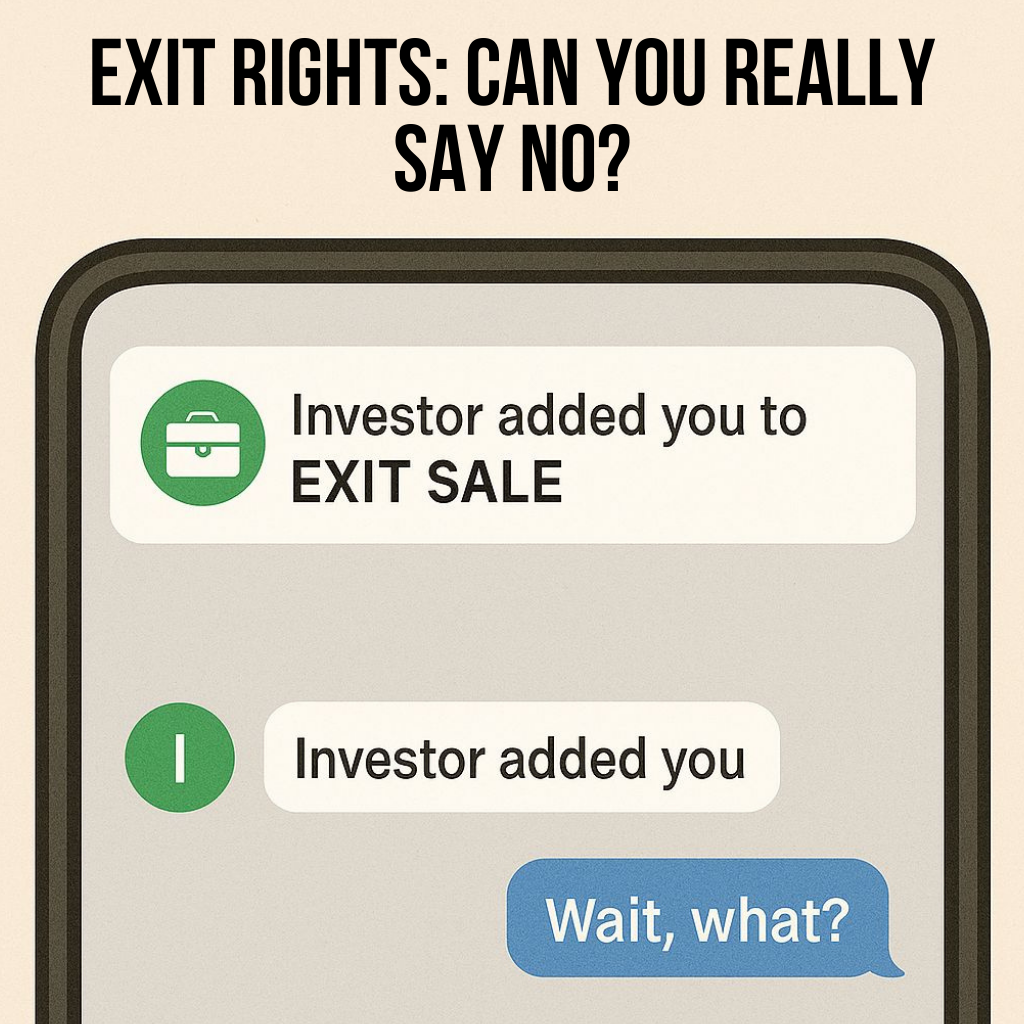 Drag-Along vs Tag-Along: Know the Exit Rules